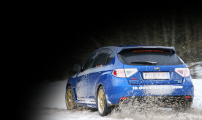 Subaru Impreza Snow Drift